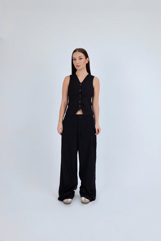 Tailor's pants in black