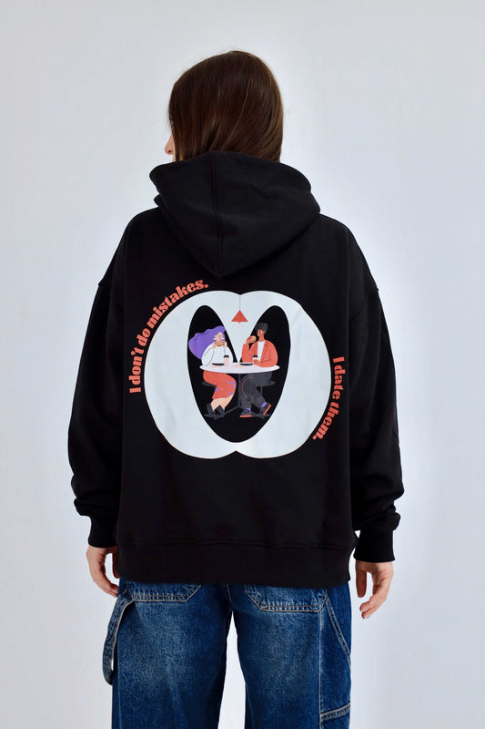 MISTAKES - Hoodie in black