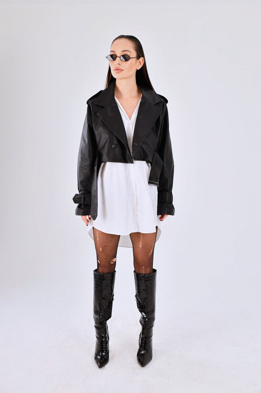 Cropped Black Jacket