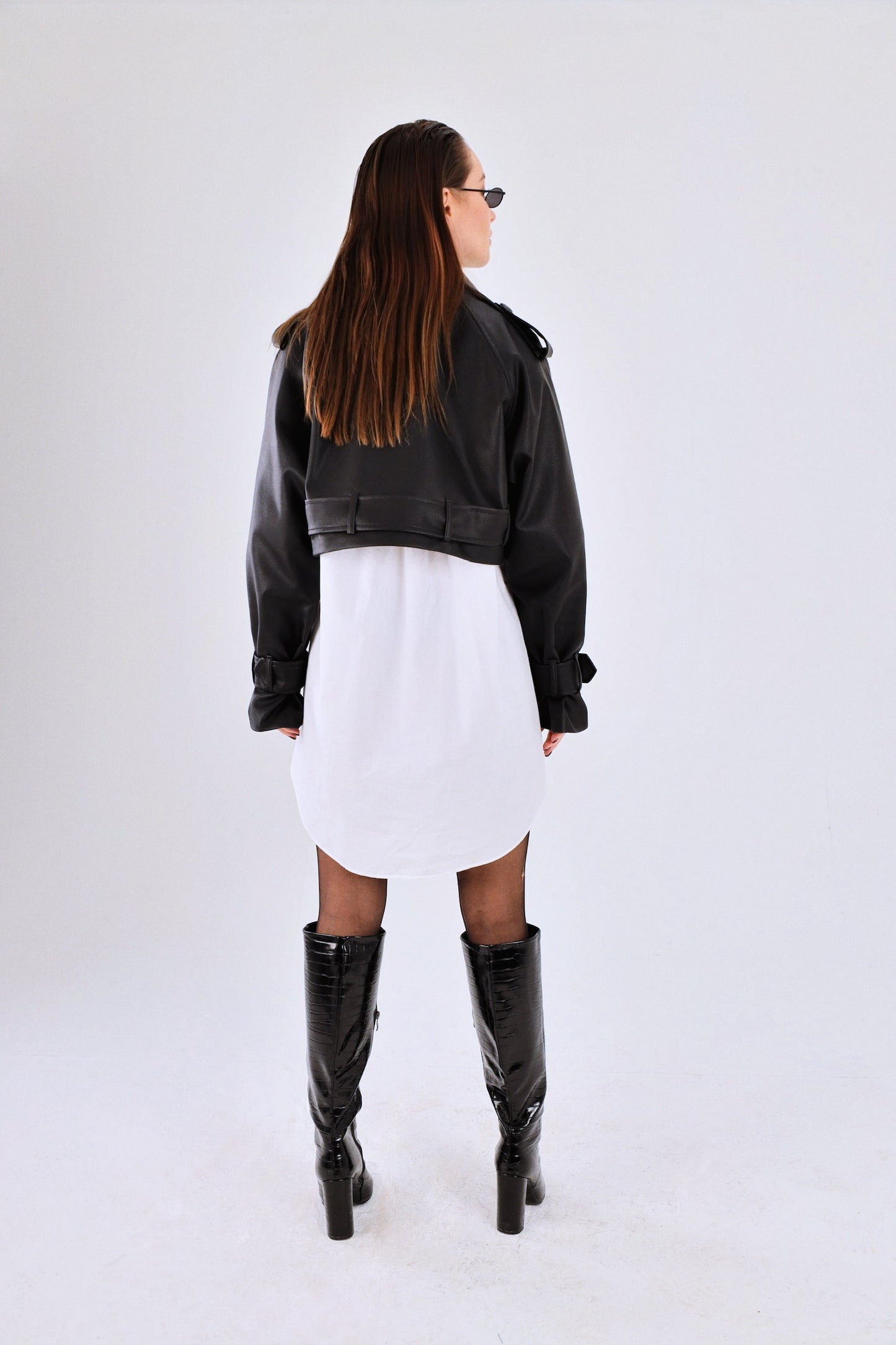 Cropped Black Jacket