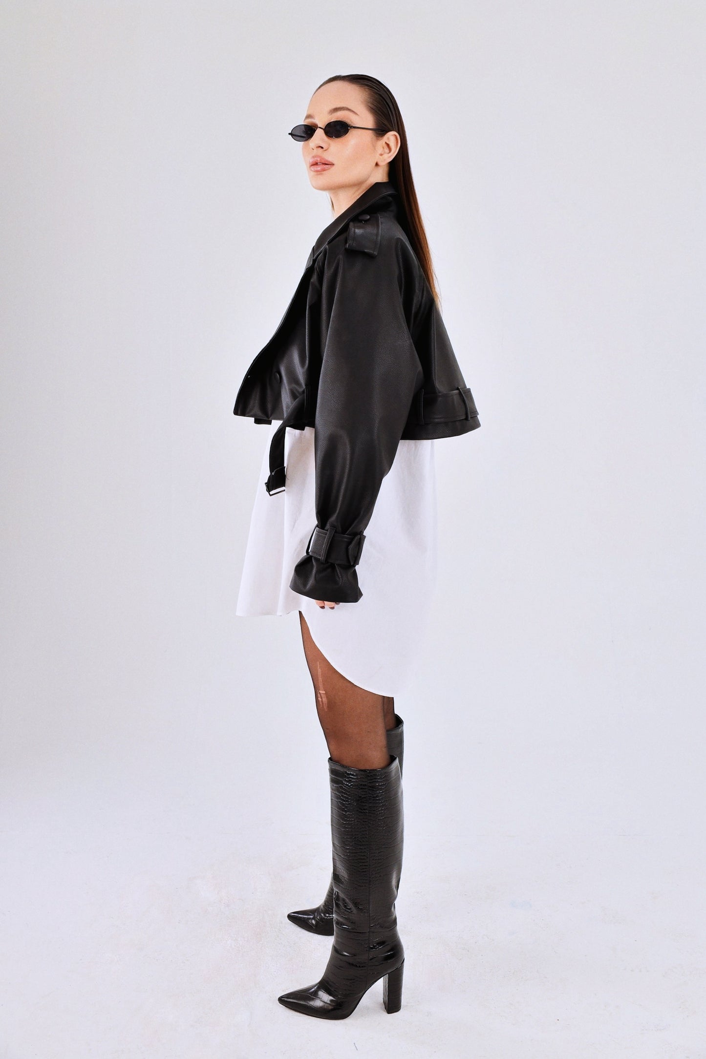 Cropped Black Jacket